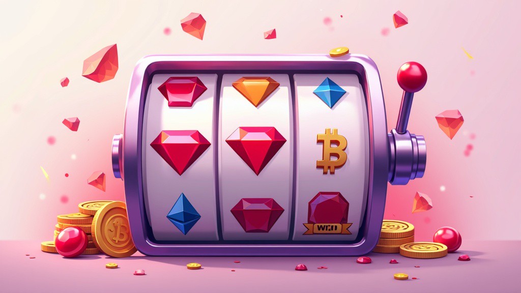 Cascading wins on Blasting Rubies slot game