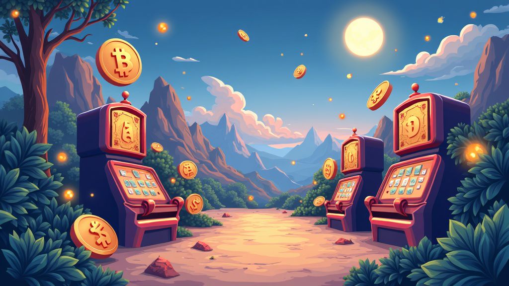 A wide collection of various themed slot games